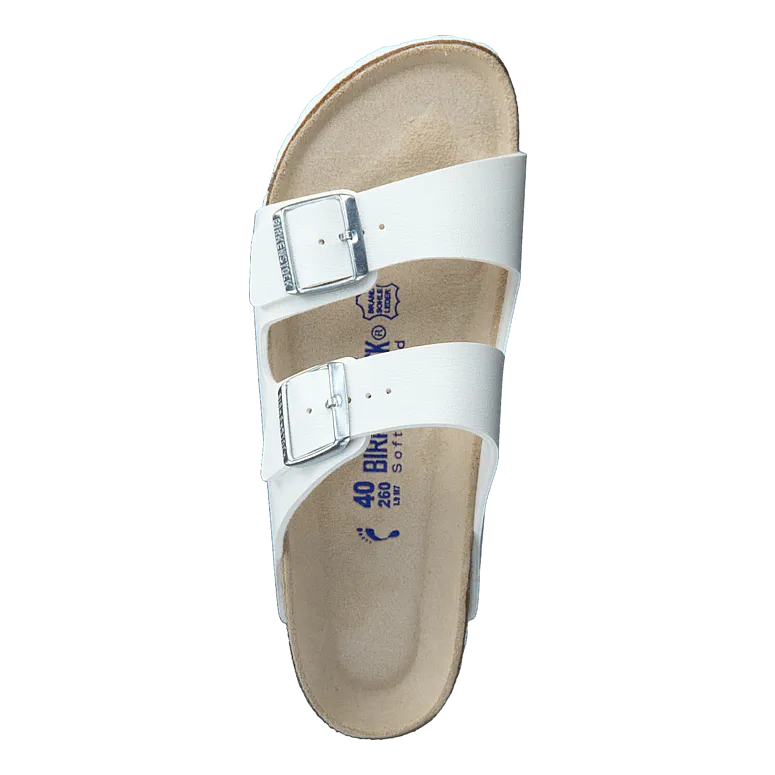 Arizona Soft Footbed Narrow White