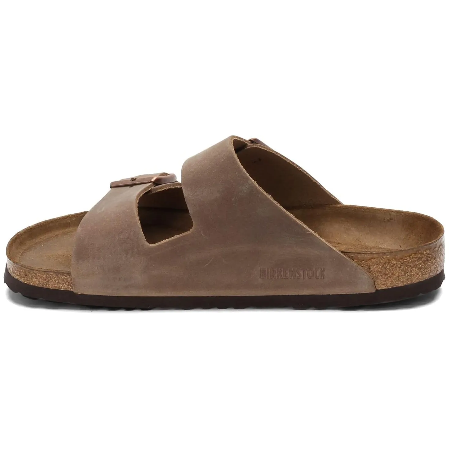 Birkenstock Men's Tobacco Brown 7 Medium US Arizona Soft Footbed Sandals - 552811-40