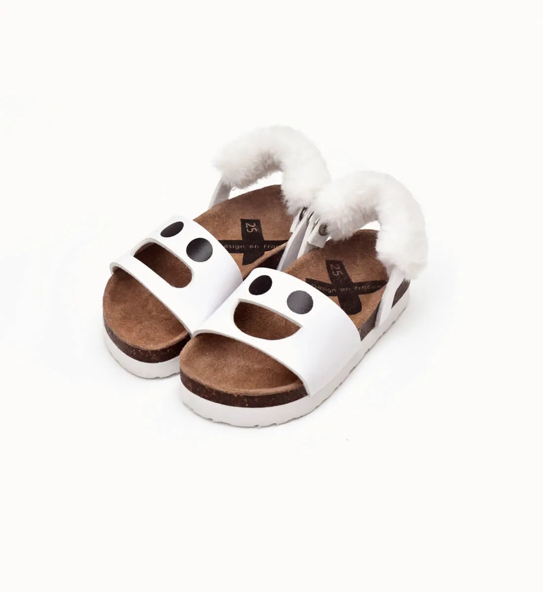 Boxbo Wistiti Sandals - White