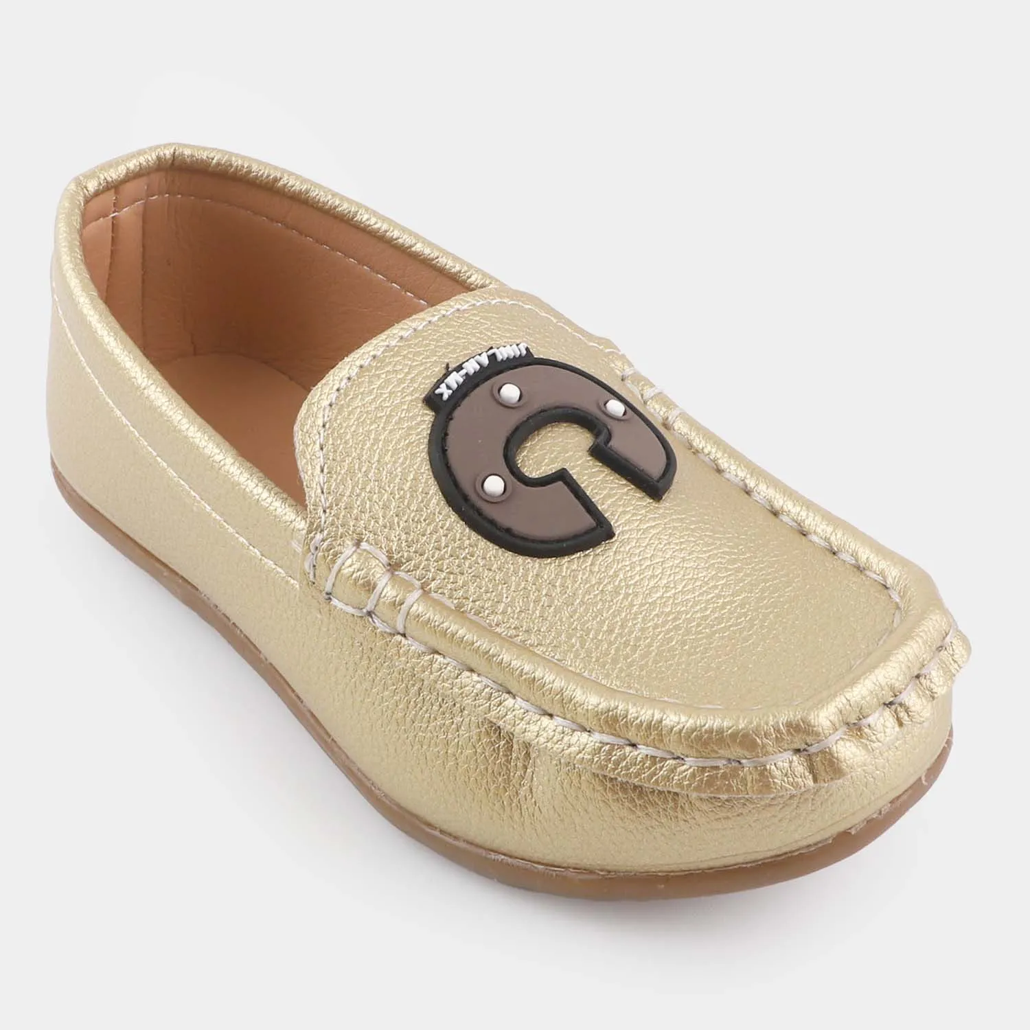 Boys Loafers R-208-BEIGE