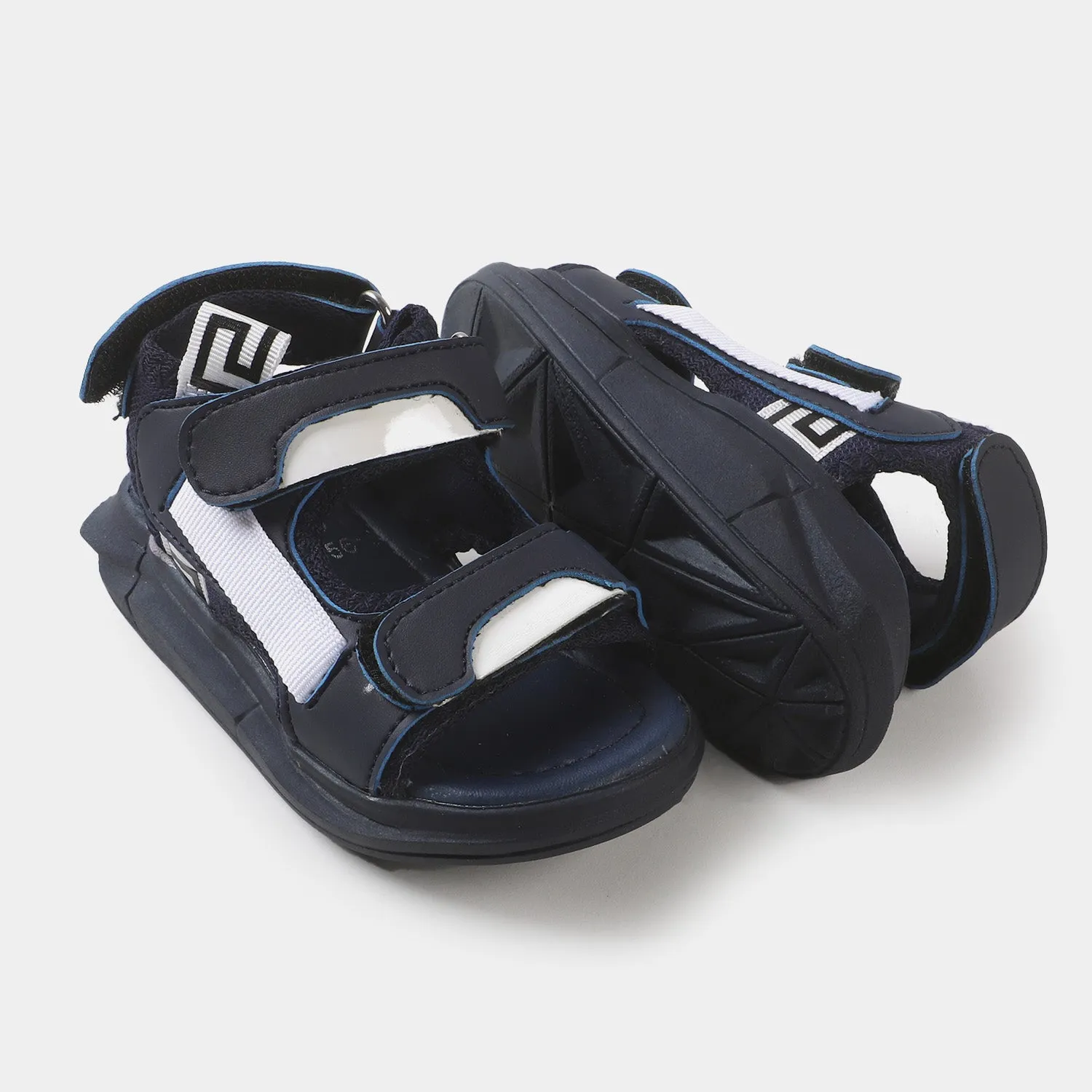 Boys Sandal SD 2556-5 - Navy/White