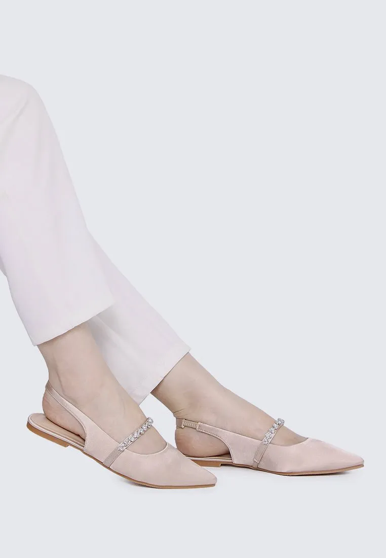 Carina Comfy Ballerina In Almond