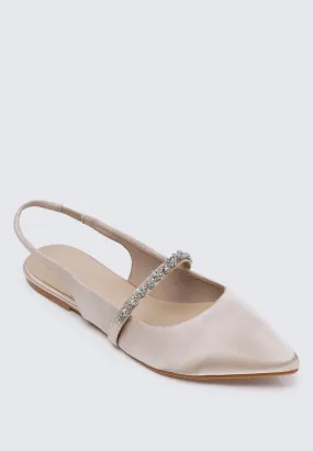 Carina Comfy Ballerina In Almond