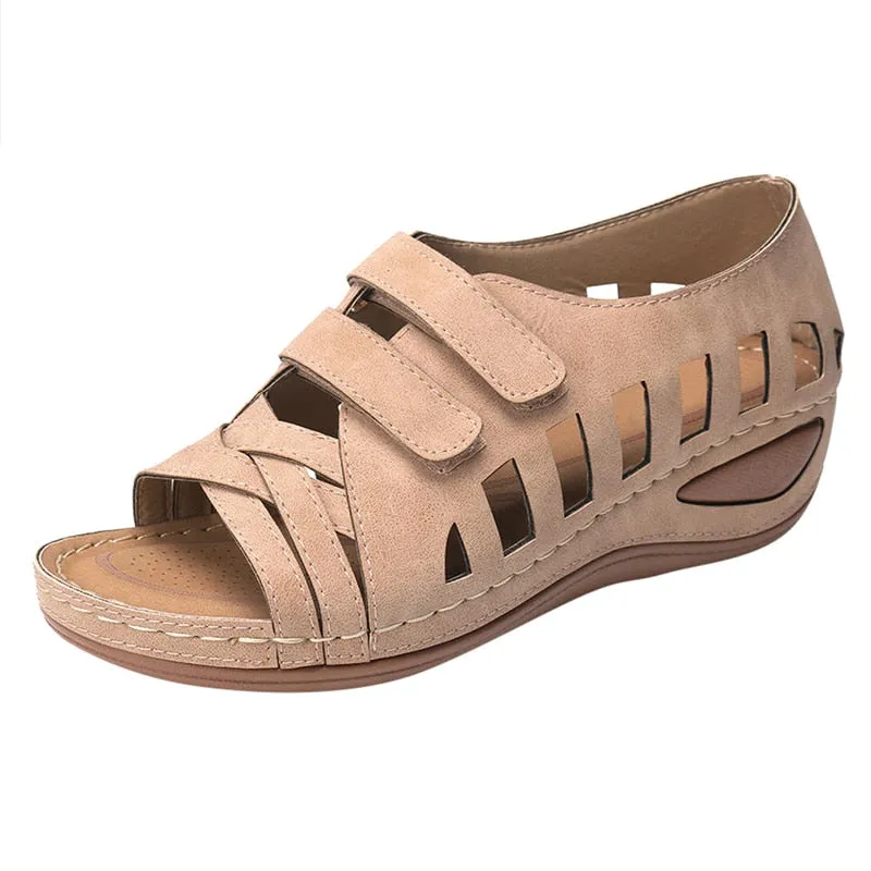 Casual Heels Sandals Sandals Soft Wedges Shoes