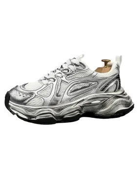 Chunky Sole Breathable Running Sneakers