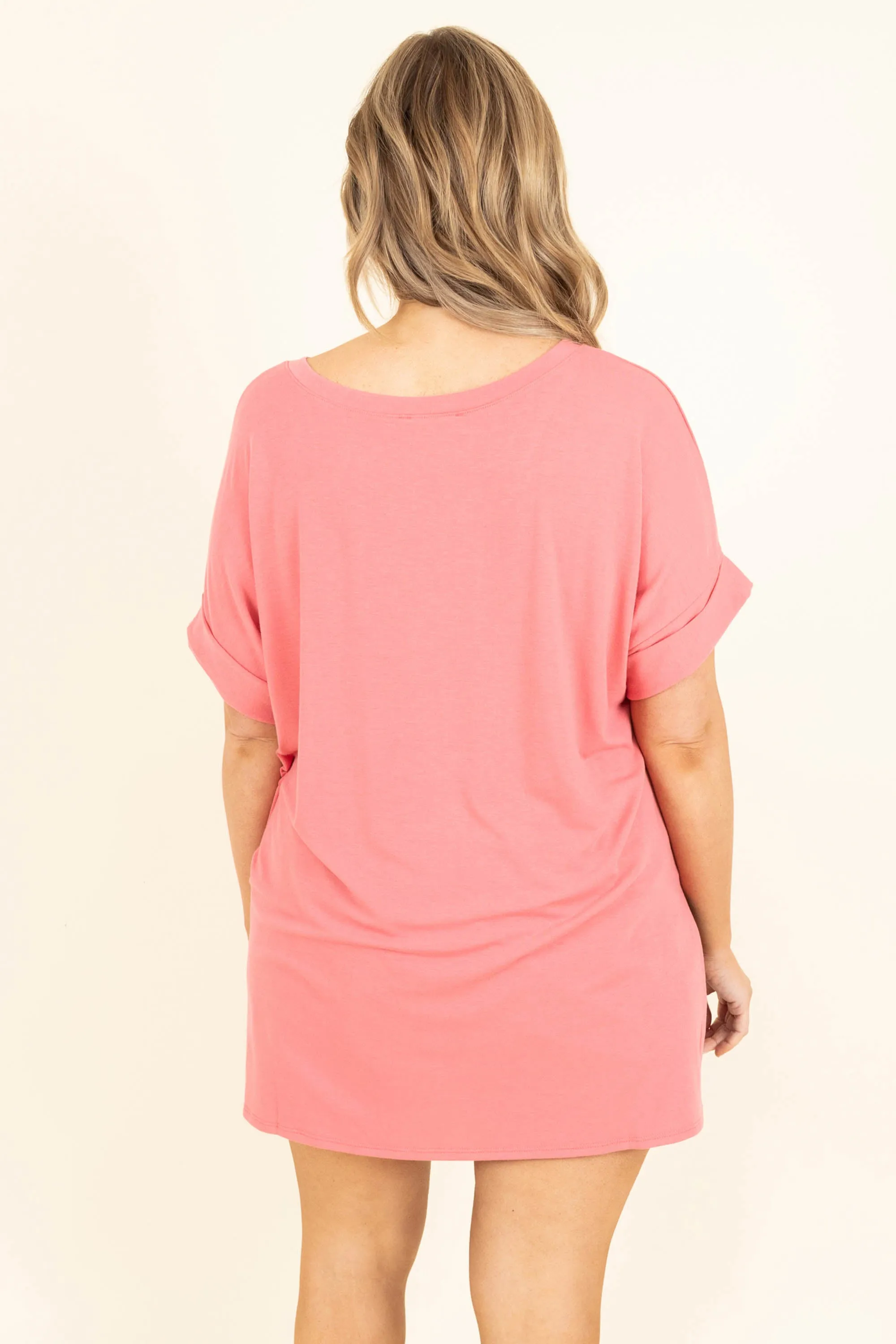 Comfy Travels Top, Desert Rose