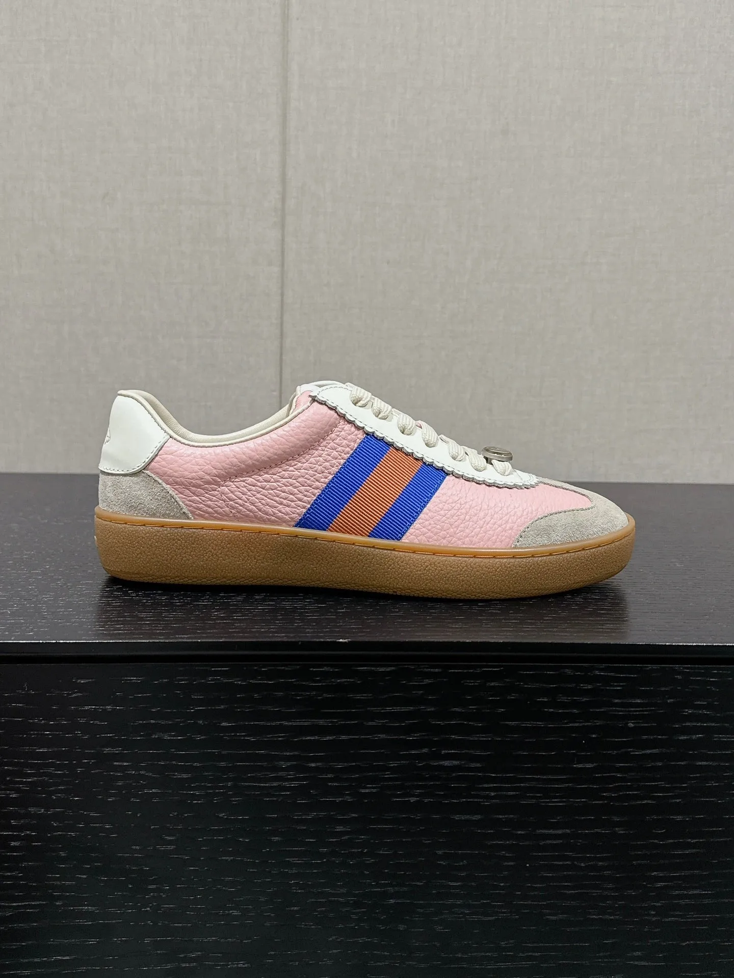 GG & ADIDAS SNEAKER LIGHT PINK CALFSKIN