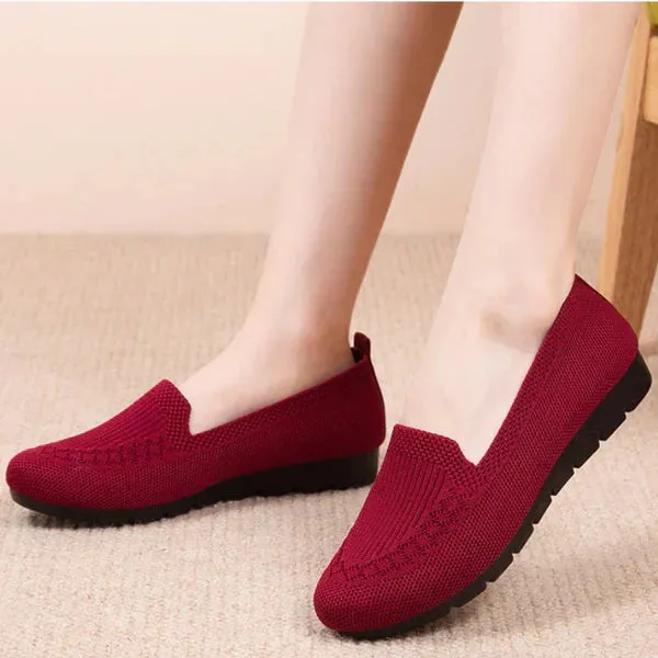 Ivyshape | Breathable Loafers Orthopedic Shoes for Women