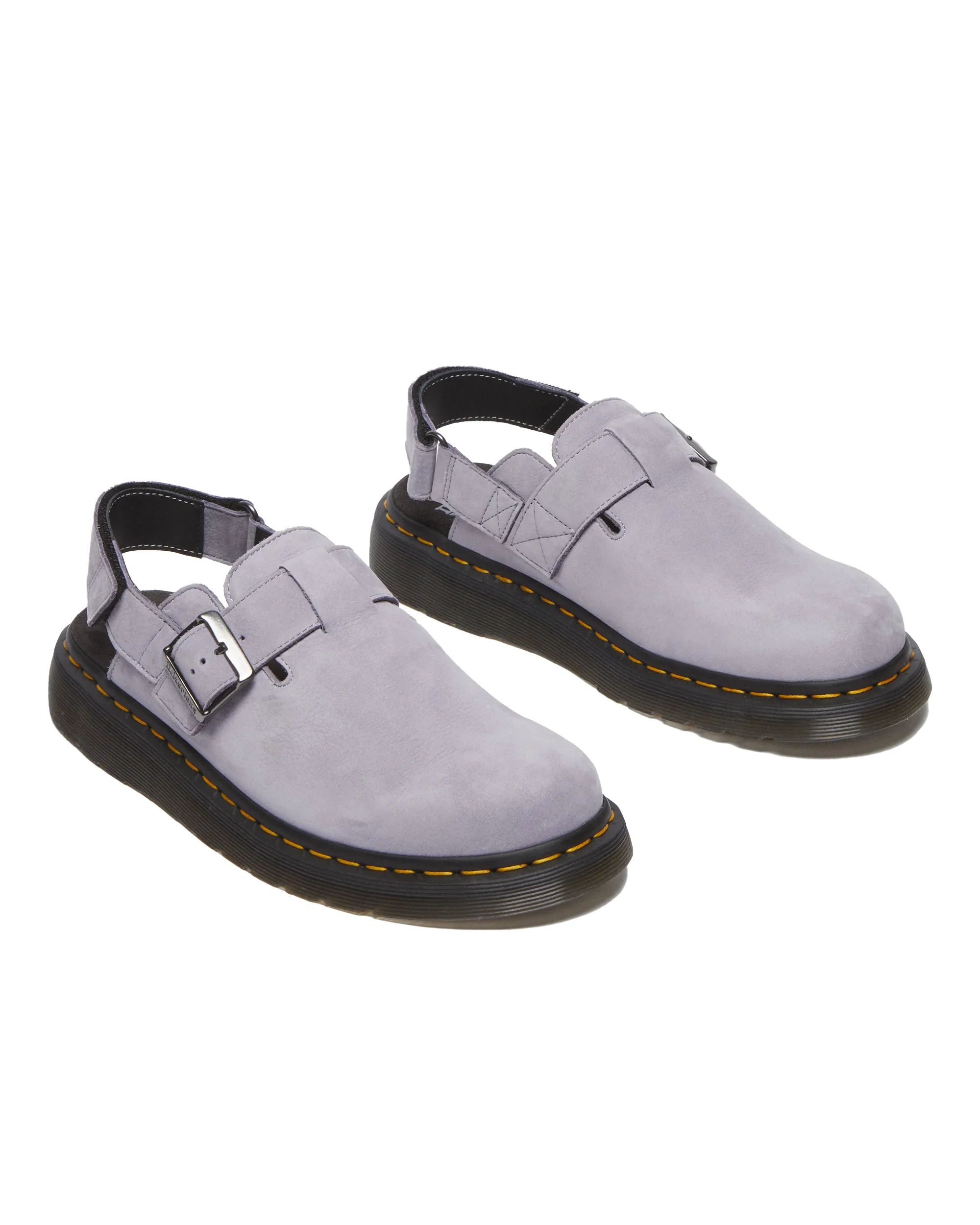 Jorge II Buttersoft Mules in Frosted Lavender