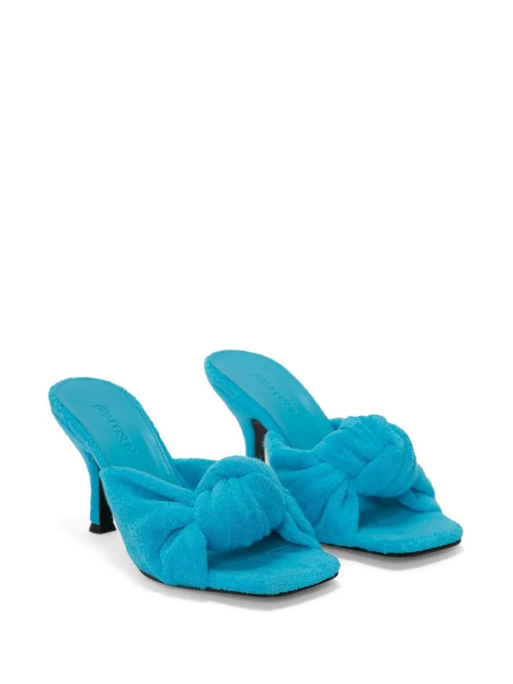 Jw Anderson Knot Detailed Sandals Light Blue