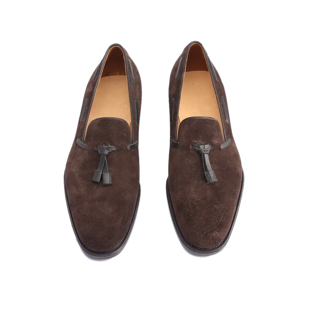 Leather String Soft Suede Breathable Men Loafers