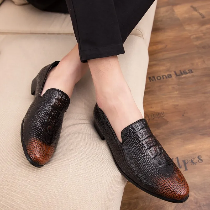 Men's Casual Breathable Leather Shoes