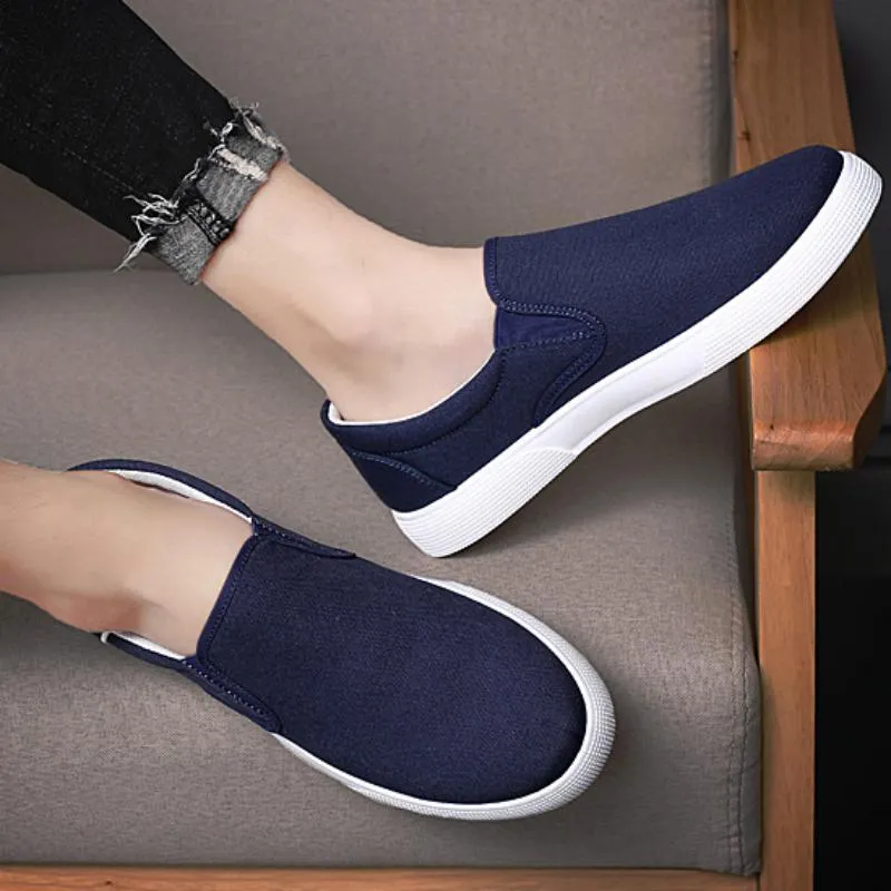 Men's Summer/Autumn Casual Canvas Slip-Ons