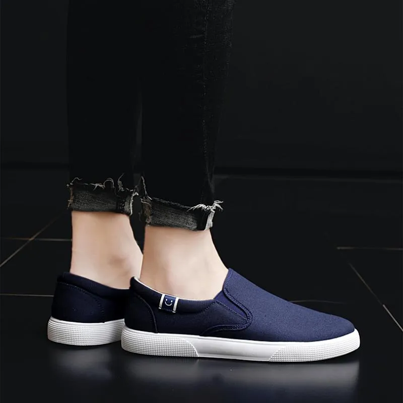 Men's Summer/Autumn Casual Canvas Slip-Ons