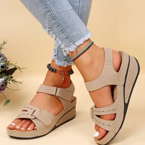 New Sandals Shoes Women Soft Slip On Open Toe Party Footwear