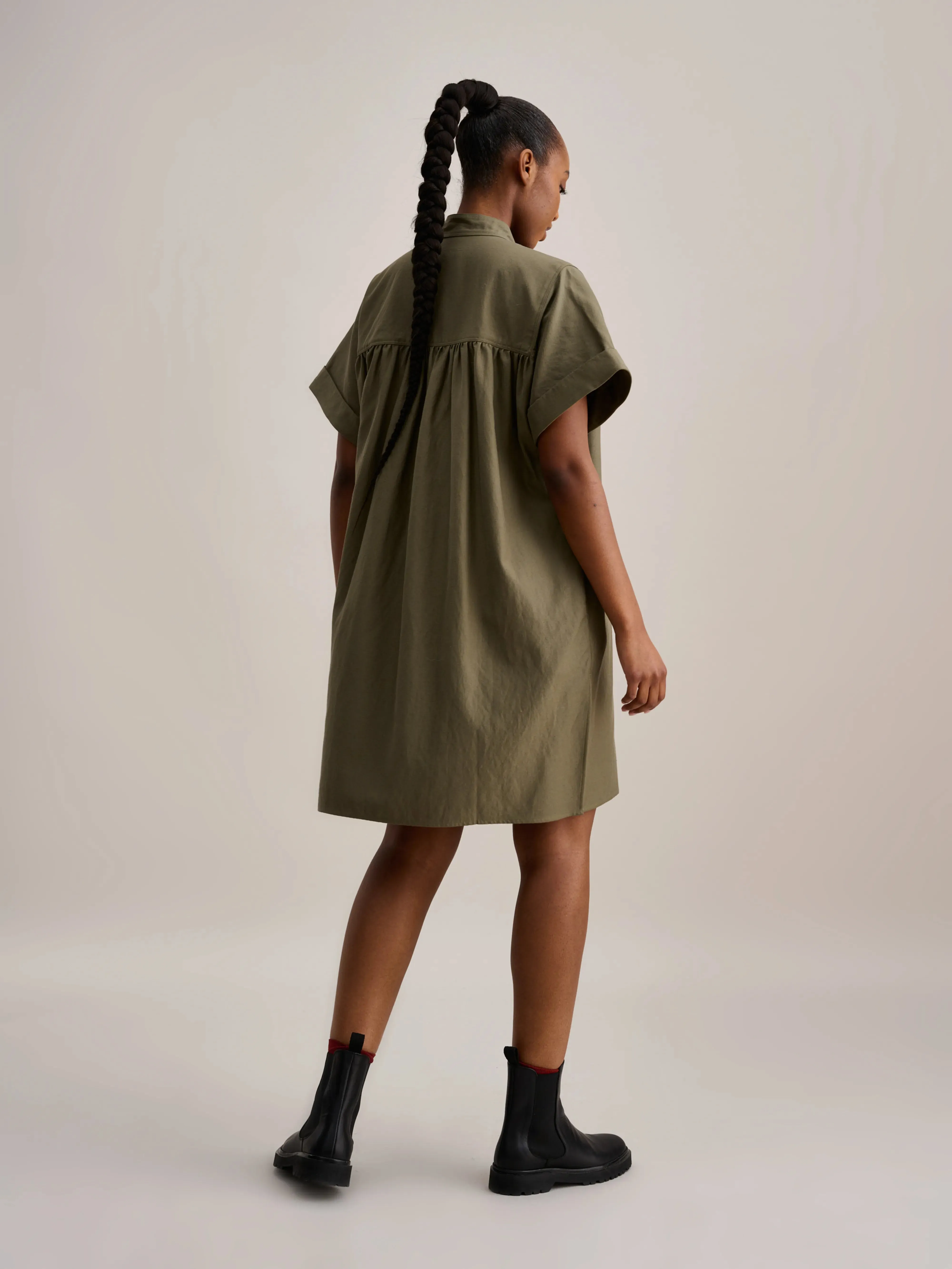 Pomme Dress (232 / W / LODEN)