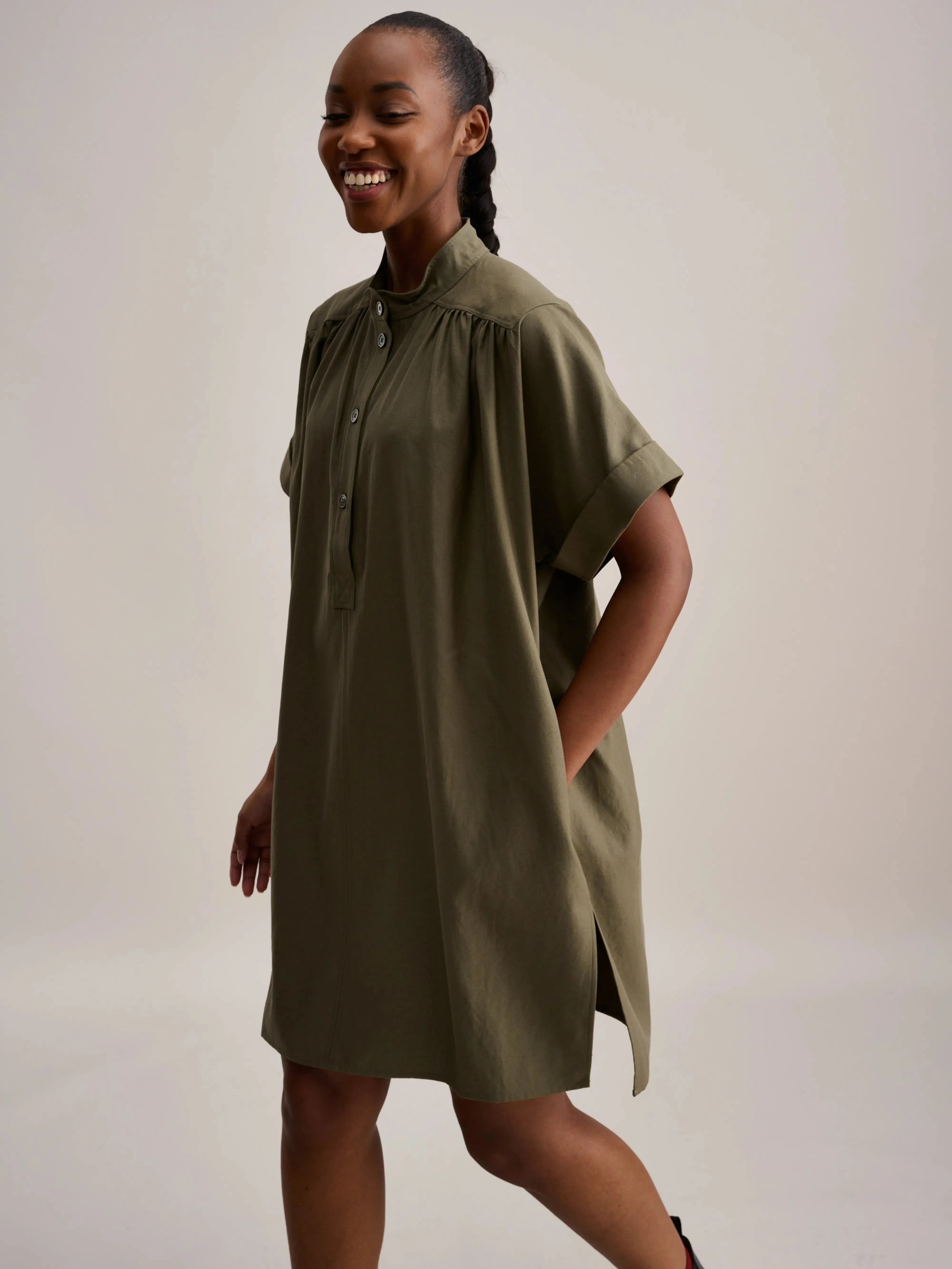 Pomme Dress (232 / W / LODEN)