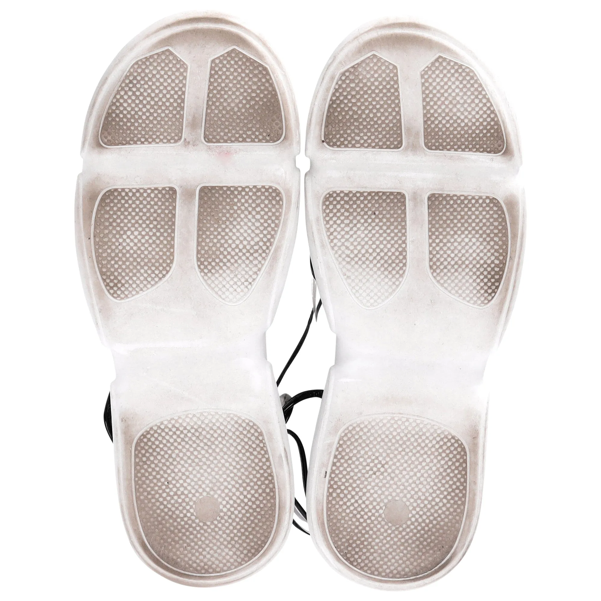 Prada Cloudbust Sandals in Clear Plastic