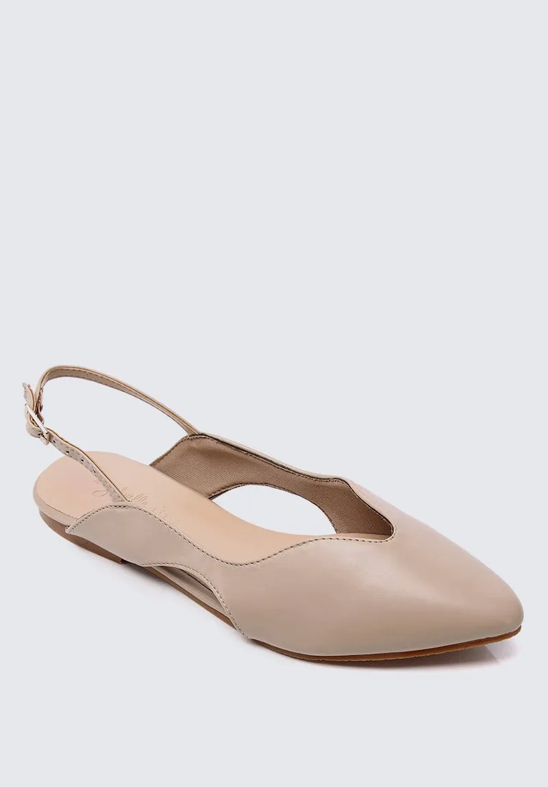 Riley Comfy Ballerina In Almond