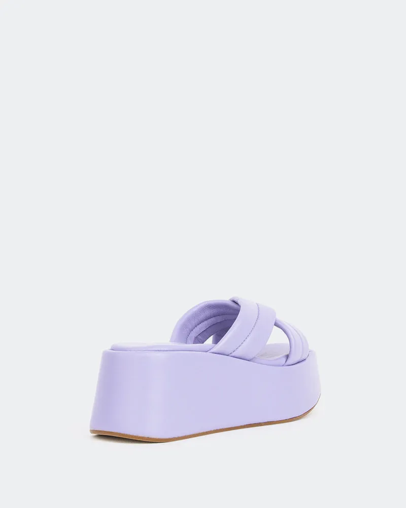 Sacra Light Purple Leather