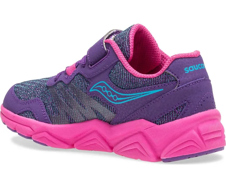 Saucony Purple Flash A/C Children's Sneaker