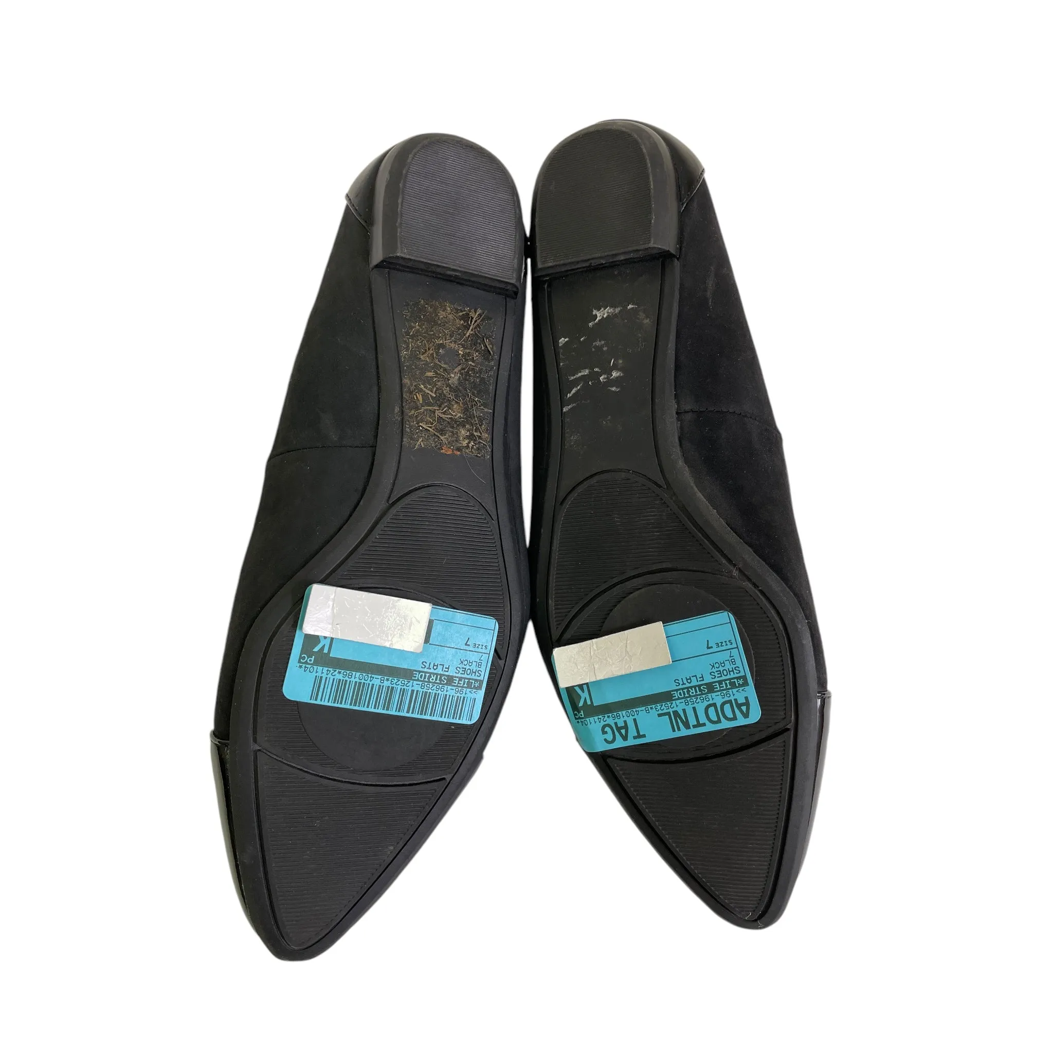 Shoes Flats By Life Stride In Black, Size:7