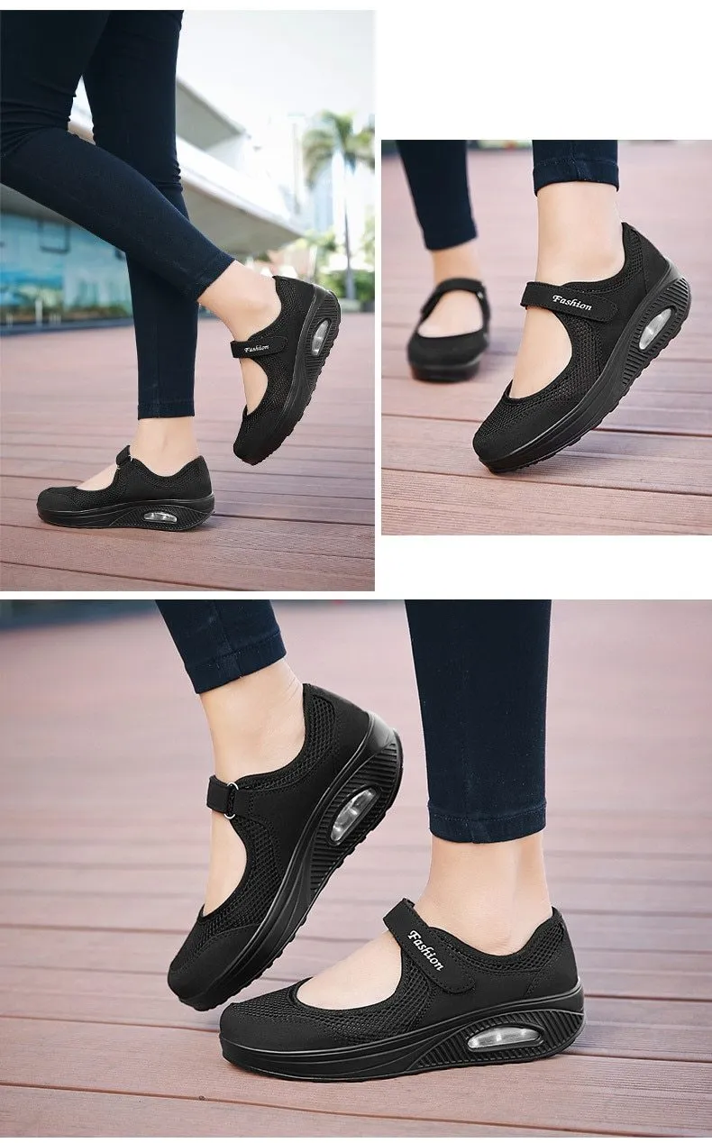 Summer Fashion Women Flat Shoes Woman Breathable Mesh Casual Shoes Ladies Boat comfortable girls 1