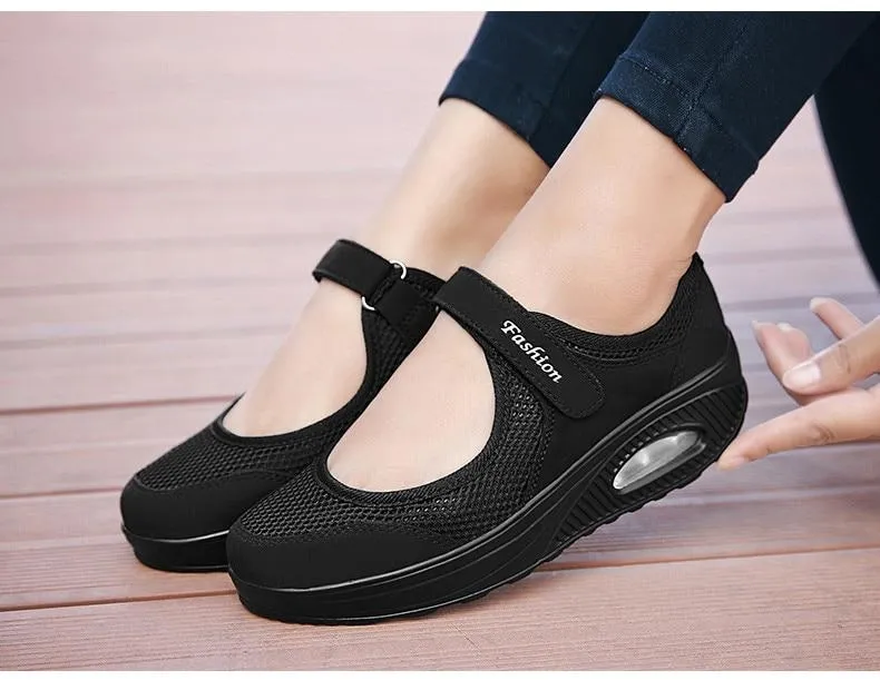 Summer Fashion Women Flat Shoes Woman Breathable Mesh Casual Shoes Ladies Boat comfortable girls 1