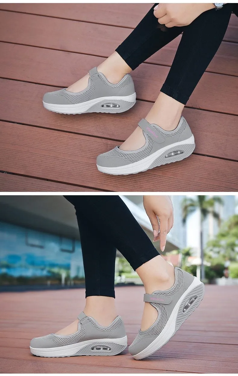 Summer Fashion Women Flat Shoes Woman Breathable Mesh Casual Shoes Ladies Boat comfortable girls 1