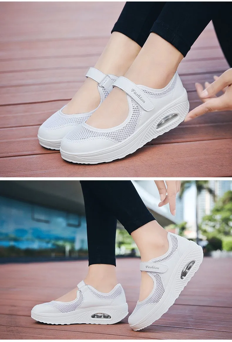 Summer Fashion Women Flat Shoes Woman Breathable Mesh Casual Shoes Ladies Boat comfortable girls 1