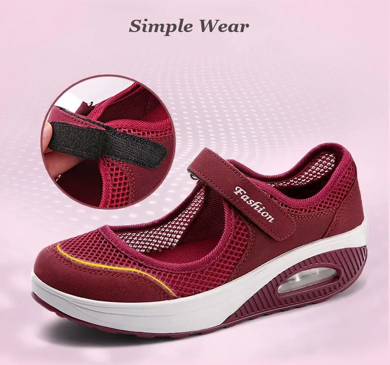 Summer Fashion Women Flat Shoes Woman Breathable Mesh Casual Shoes Ladies Boat comfortable girls 1