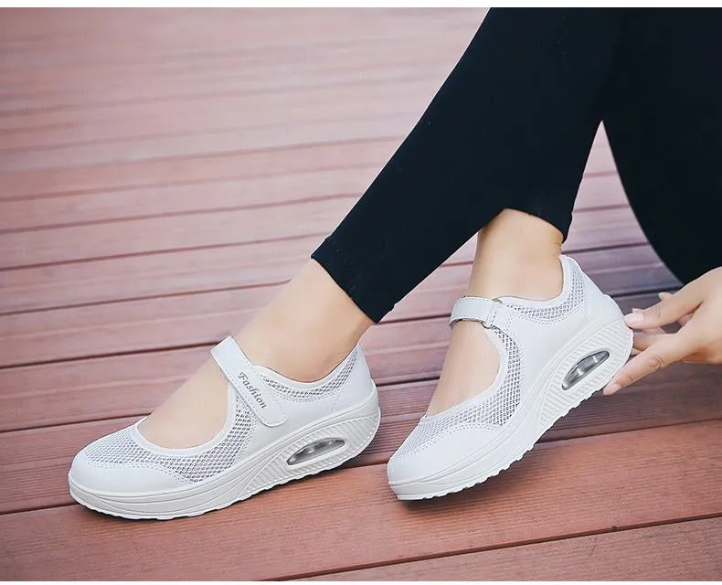 Summer Fashion Women Flat Shoes Woman Breathable Mesh Casual Shoes Ladies Boat comfortable girls 1