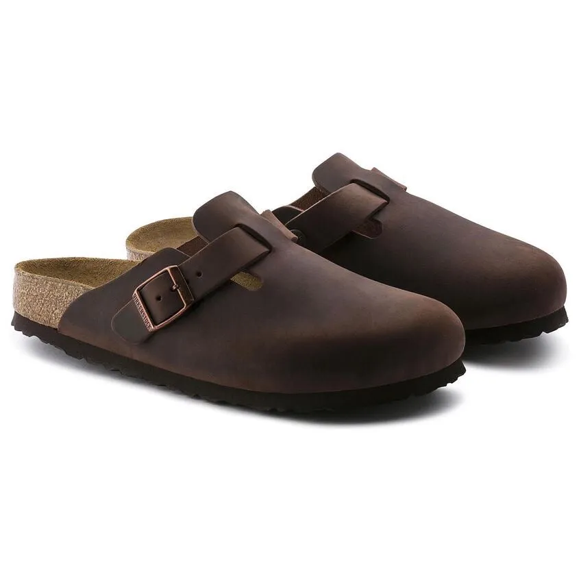 Women's Boston Soft Footbed Oiled Leather (Habana)